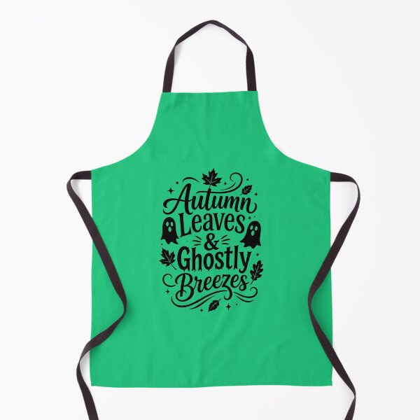 Item preview, Autumn Leaves & Ghostly Breezes | Cozy Fall Ghost Quote Design designed and sold by DesignHouse07.