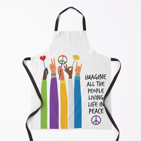 Item preview, Imagine All the People Living Life in Peace - Diversity and Peace Poster designed and sold by EMWorks-Ink.