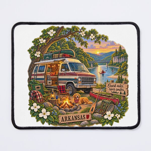 Item preview, Arkansas Van Life designed and sold by Whimspired By Paxx.