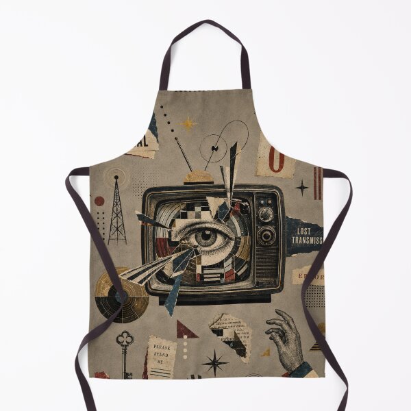 Item preview, NO SIGNAL  Retro Dada Transmission Collage designed and sold by MarksBook.