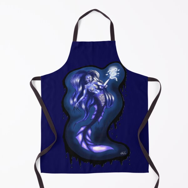 Item preview, Soul Stealing Sea Siren – Dark Mermaid Fantasy designed and sold by TheMossAndMermaid.