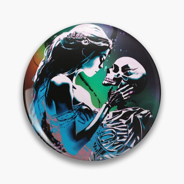 Item preview, Twilight Vow Gothic Skeleton Dark Romance Poster designed and sold by AXENT Designs.