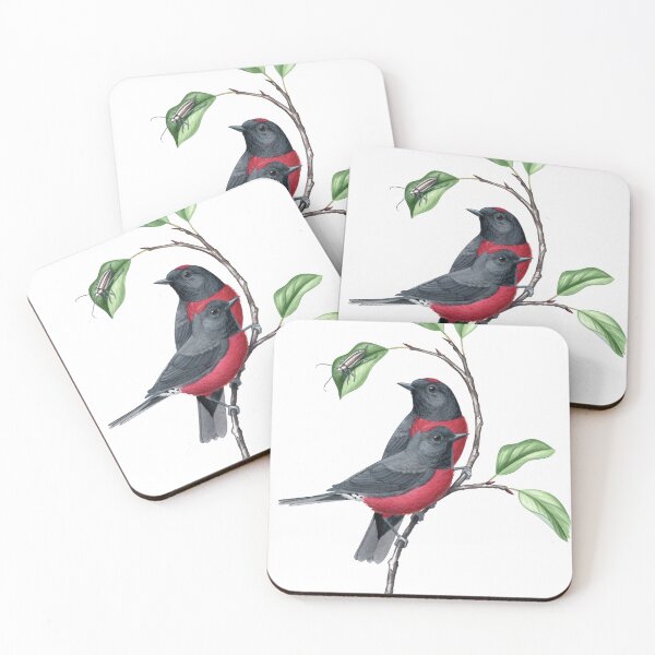 Item preview, Slate-throated Redstart (Myioborus miniatus) designed and sold by JadaFitch.