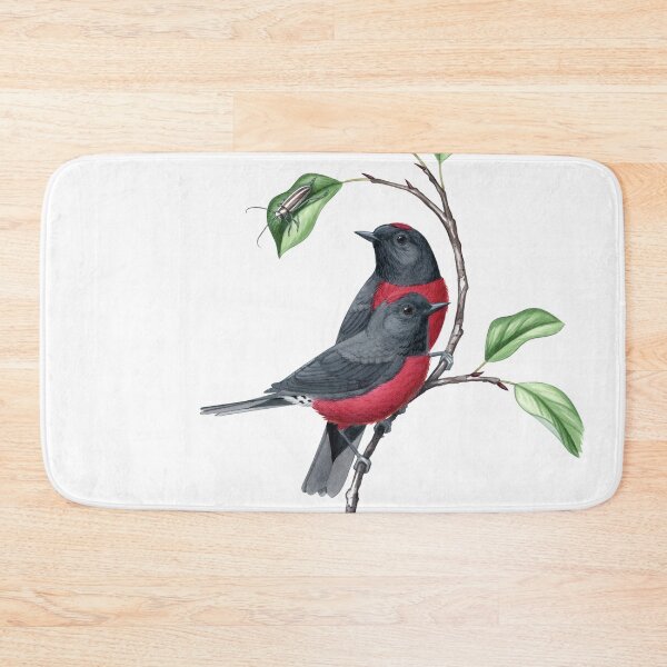 Item preview, Slate-throated Redstart (Myioborus miniatus) designed and sold by JadaFitch.