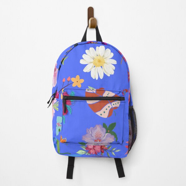 Item preview, Floral design with blue background designed and sold by ollvigb.
