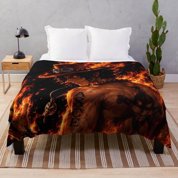 Item preview, Flame Fist Pirate Warrior – Fiery Anime Fire Power Artwork designed and sold by Dyan4.