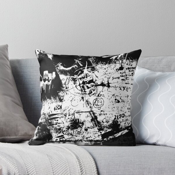 Item preview, Black & White Grafitti Pattern designed and sold by Swooncake Press.