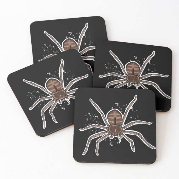Item preview, Australian Huntsman Spider – Giant Banded Spider Art designed and sold by TheMossAndMermaid.