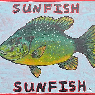 Artwork thumbnail, Sunfish  by RudyYoder