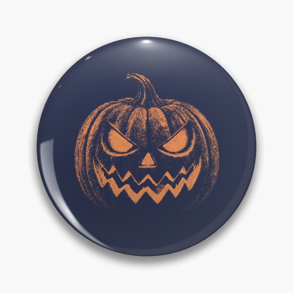 Item preview, Scary Jack O Lantern Vintage Halloween Pumpkin designed and sold by donwillisjrart.