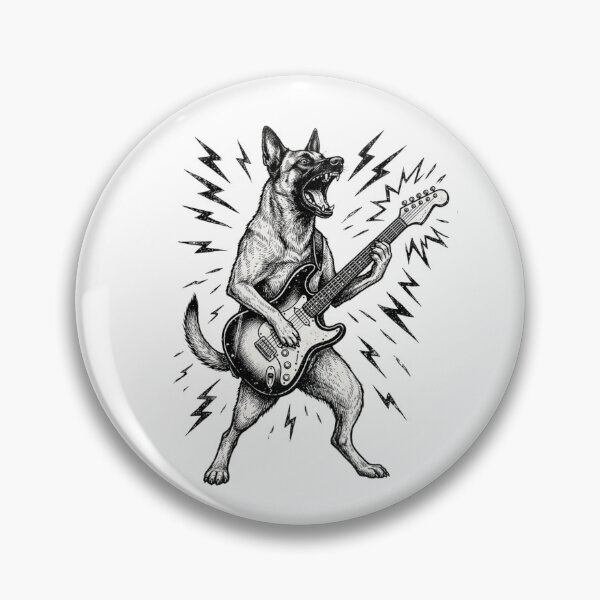 Item preview,  Malinois Musician designed and sold by rockazona.