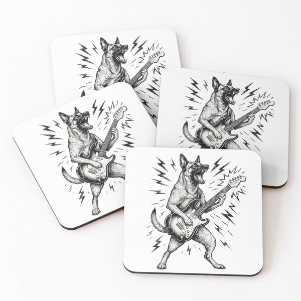 Item preview,  Malinois Musician designed and sold by rockazona.