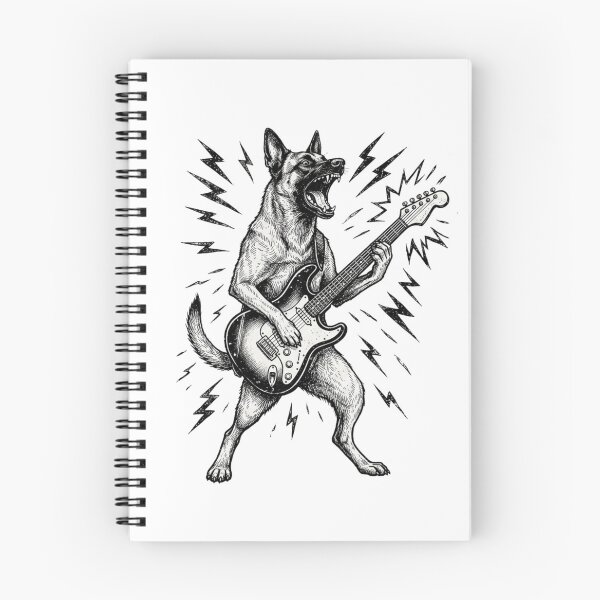 Item preview,  Malinois Musician designed and sold by rockazona.