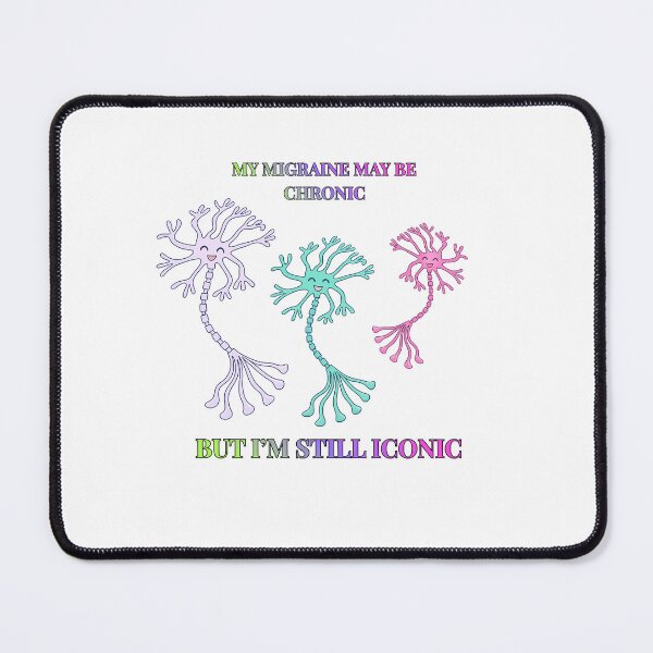 Item preview, Chronic but iconic designed and sold by The Migraine Enlightenment.