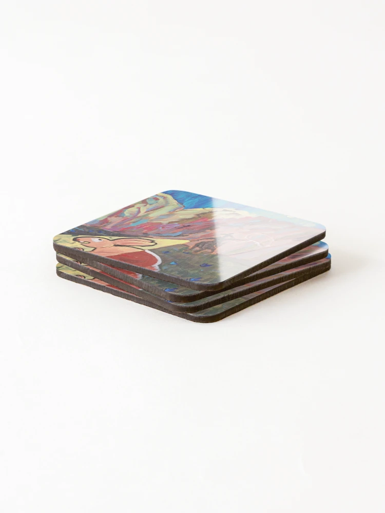 Thumbnail 4 of 5, Coasters (Set of 4), Night Watch designed and sold by RudyYoder.