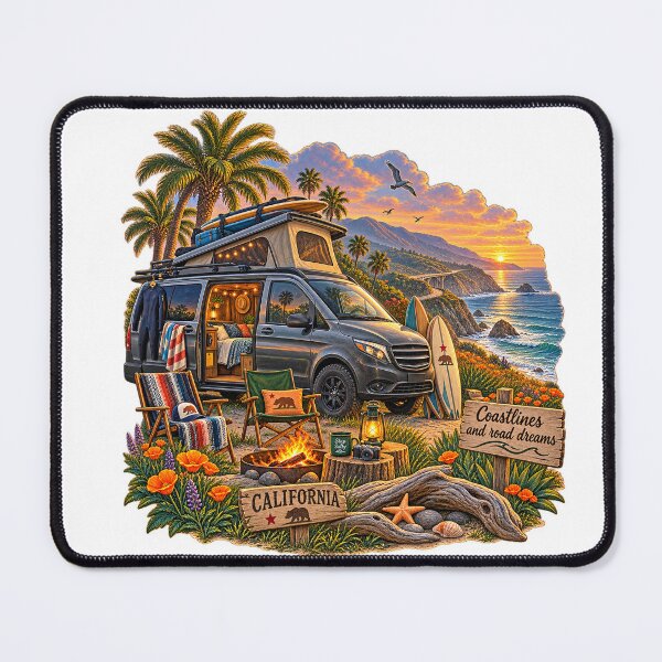 Item preview, California Van Life designed and sold by Whimspired By Paxx.