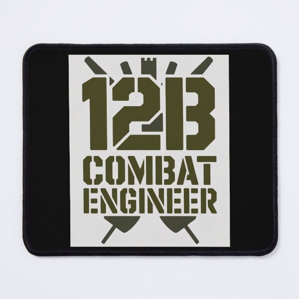 Item preview, 12B Combat Engineer — Classic Military Stencil Shovel Emblem U.S. Army MOS Graphic designed and sold by GFamilyC.