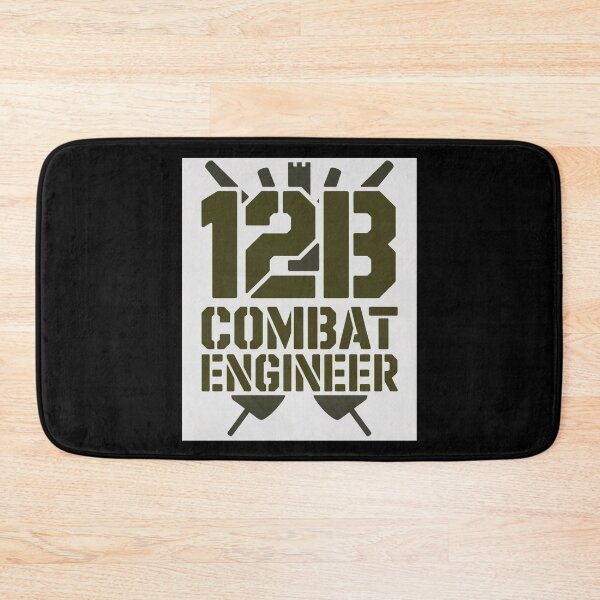 Item preview, 12B Combat Engineer — Classic Military Stencil Shovel Emblem U.S. Army MOS Graphic designed and sold by GFamilyC.