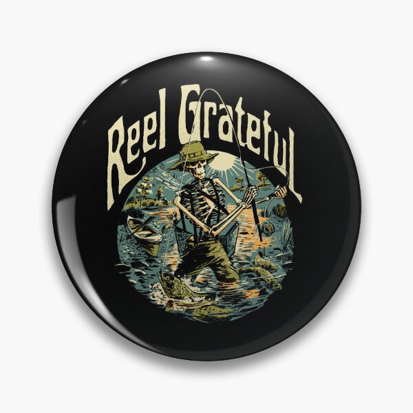 Item preview, Reel Grateful fly fisherman Active designed and sold by ZenithPrints51.