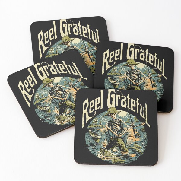 Item preview, Reel Grateful fly fisherman Active designed and sold by ZenithPrints51.