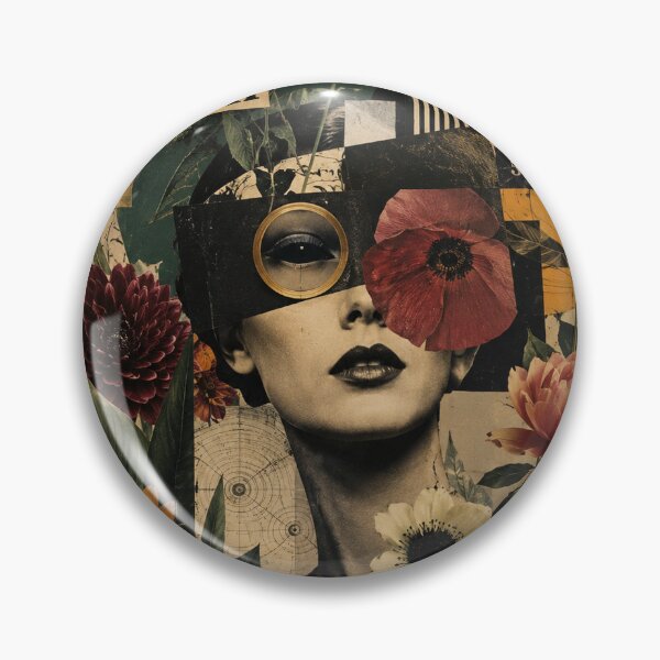 Item preview, Dada Garden  Surreal Botanical Collage designed and sold by MarksBook.