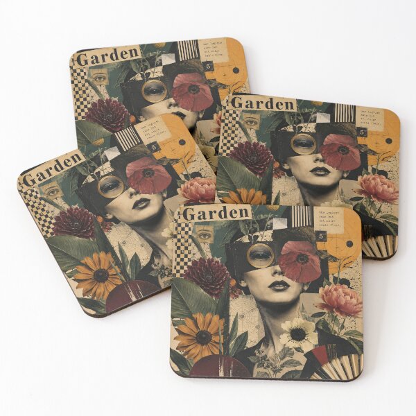 Item preview, Dada Garden  Surreal Botanical Collage designed and sold by MarksBook.