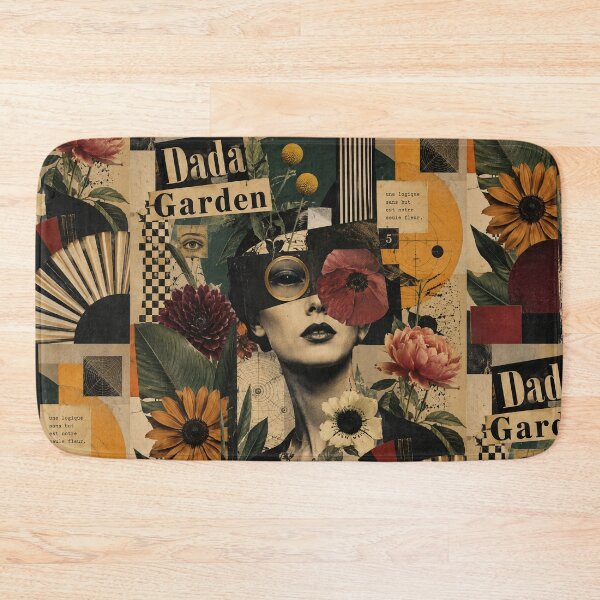 Item preview, Dada Garden  Surreal Botanical Collage designed and sold by MarksBook.