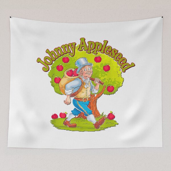 Item preview, Johnny Appleseed Day Vintage Apple Folklore Design designed and sold by DYAFLK.