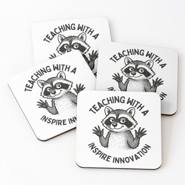 Item preview, Funny Raccoon Teacher designed and sold by TheCatmeow2000.