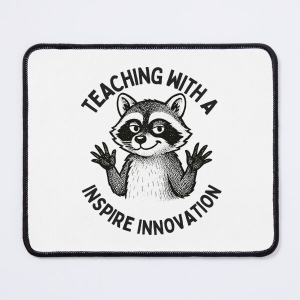Item preview, Funny Raccoon Teacher designed and sold by TheCatmeow2000.