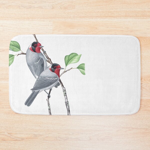 Item preview, Red-faced Warbler (Cardellina rubrifrons) designed and sold by JadaFitch.