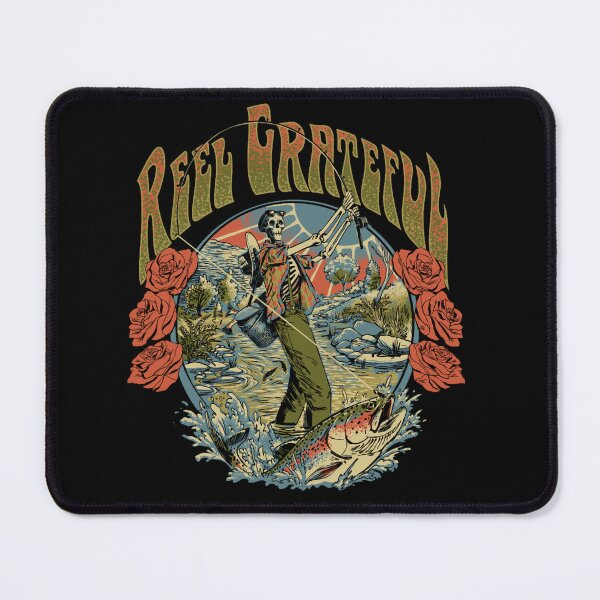 Item preview, Reel Grateful Trout Fisherman Classic designed and sold by ZenithPrints51.