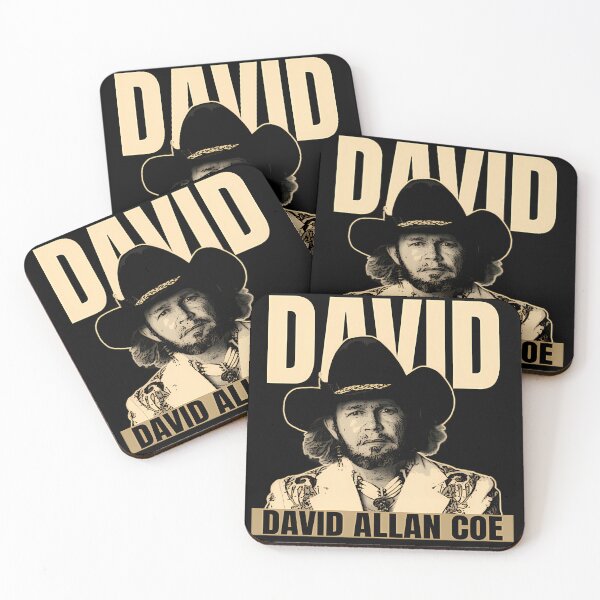 Item preview, David Allan Coe Inspired Outlaw Country Design designed and sold by LailaRitchie.