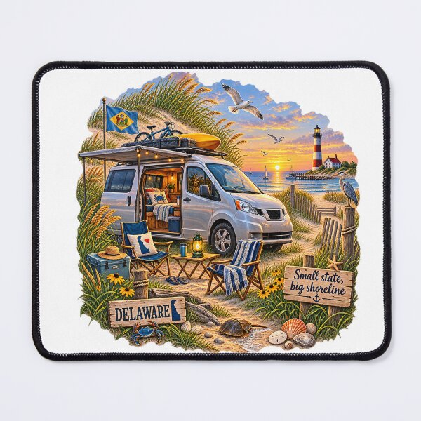 Item preview, Delaware Van Life designed and sold by Whimspired By Paxx.