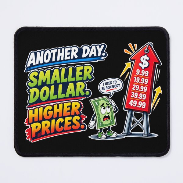 Item preview, ANOTHER DAY. SMALLER DOLLAR. HIGHER PRICES. designed and sold by signshirtz.