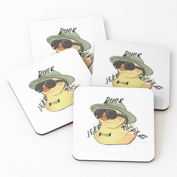Item preview, Duck.Jeep.Repeat designed and sold by GhostKaida.