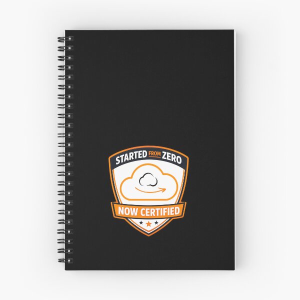 Item preview, Started from Zero, Now Certified Design | AWS colors | Sticker | Tech Decals | Pin | meme  designed and sold by I am Certified Designs.