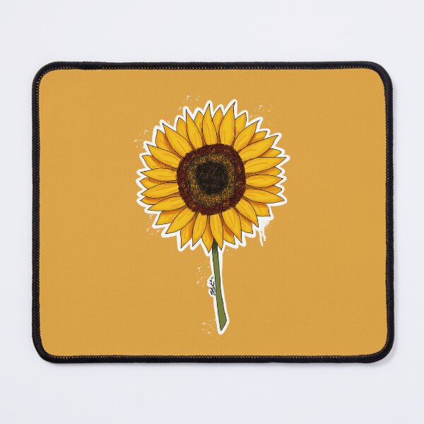 Item preview, Giant Golden Sunflower – Bright Botanical Illustration designed and sold by TheMossAndMermaid.