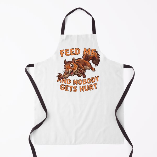 Item preview, Feed Me or Else Squirrel Rage Design designed and sold by JumpJammiesTees.