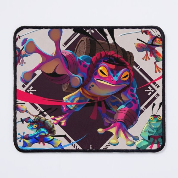 Item preview, Amphibian Ninjas in Neon Visions (V2) designed and sold by SabaMirzique.
