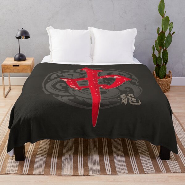 Item preview, Mahjong Red Dragon Modern Grunge Streetwear designed and sold by TackyTime.