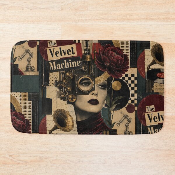 Item preview, The Velvet Machine  Surreal Dada Art Deco Collage designed and sold by MarksBook.