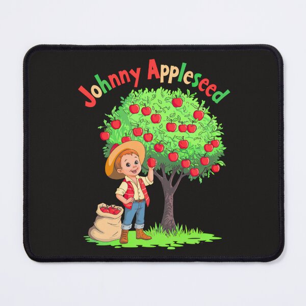 Item preview, Johnny Appleseed Day Vintage Apple Folklore Design designed and sold by DYAFLK.