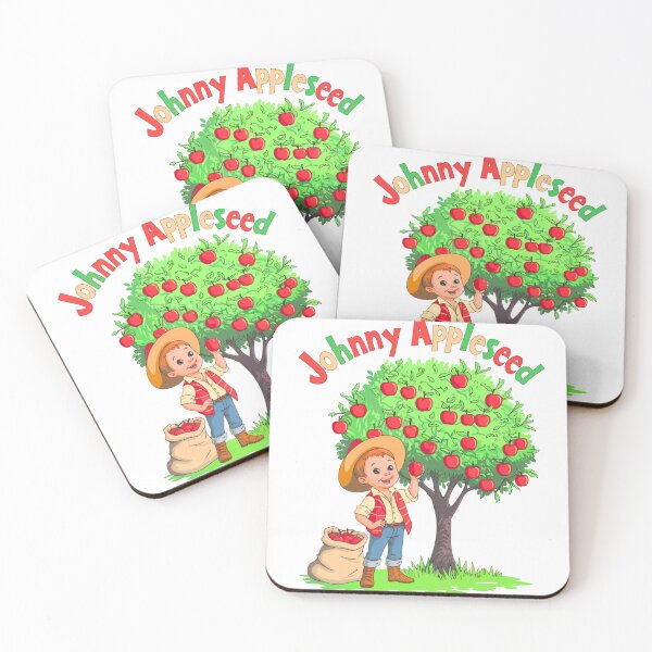 Item preview, Johnny Appleseed Day Vintage Apple Folklore Design designed and sold by DYAFLK.