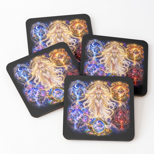 Item preview, Goddess of the Portals – Keeper of Five Realms designed and sold by TroviTutto.