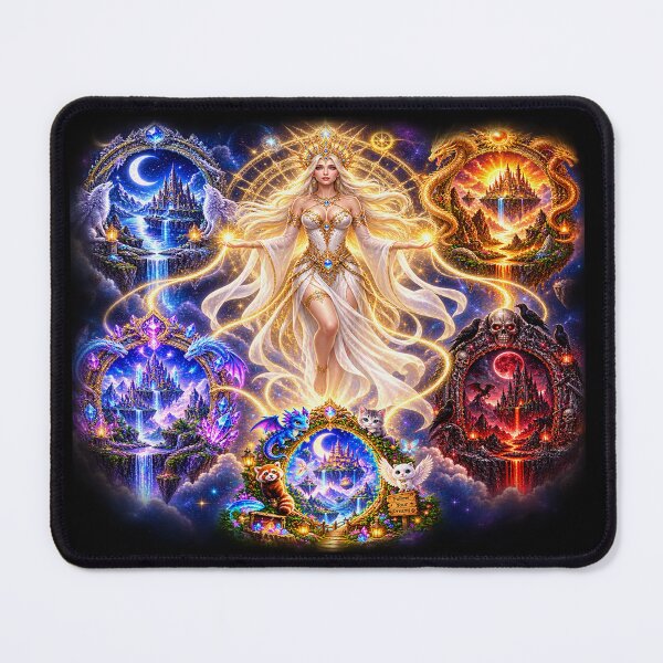 Item preview, Goddess of the Portals – Keeper of Five Realms designed and sold by TroviTutto.
