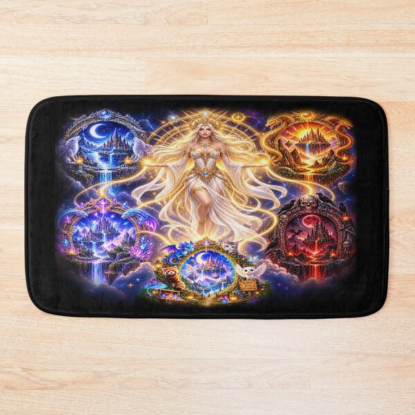 Item preview, Goddess of the Portals – Keeper of Five Realms designed and sold by TroviTutto.