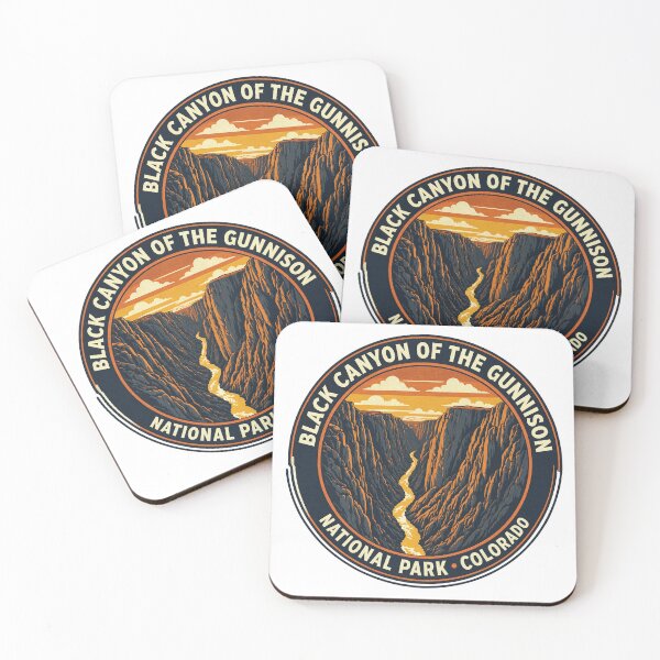 Item preview, Black Canyon of the Gunnison National Park Colorado Vintage Badge designed and sold by JIGUWORLD.