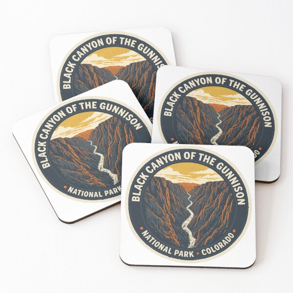 Item preview, Black Canyon of the Gunnison National Park Colorado Vintage Badge designed and sold by JIGUWORLD.