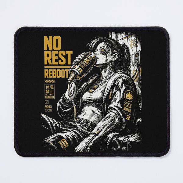 Item preview, No Rest Reboot Late Night Energy Gamer designed and sold by macadolie.
